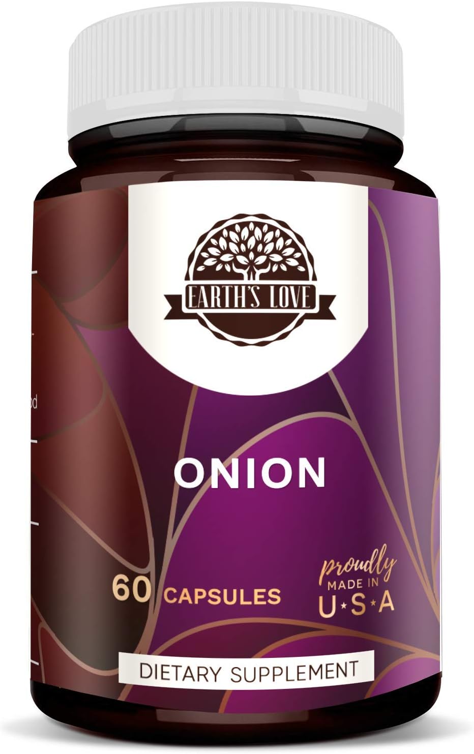 HerbEra Earth's Love Onion 60 Capsules, 500 mg - görsel 1
