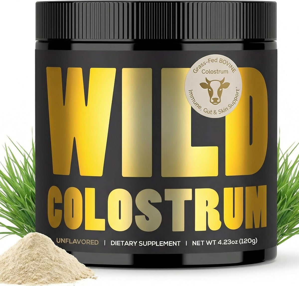 Colostrum Supplement – Grass-Fed Pure Bovine Colostrum Powder (Natural Cacao Flavour, 30 Servings) - görsel 10