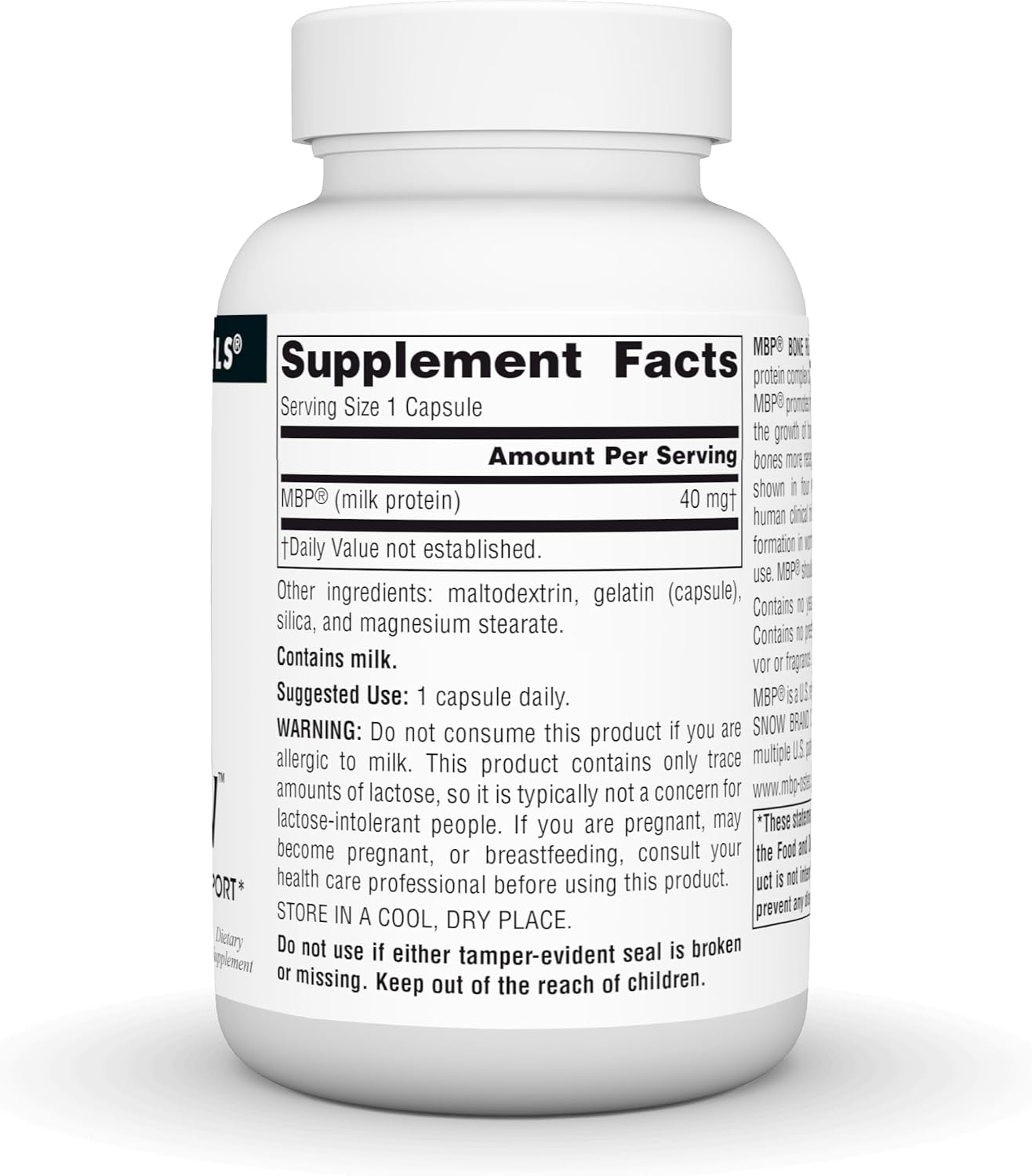 Source Naturals MBP Bone Renew - Advanced Bone Density Support - 120 Capsules - görsel 3