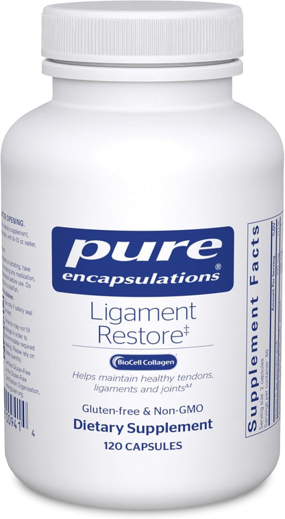 Pure Encapsulations Ligament Restore - Dietary Supplement for Tendons, Ligaments, and Joints - 240 Capsules