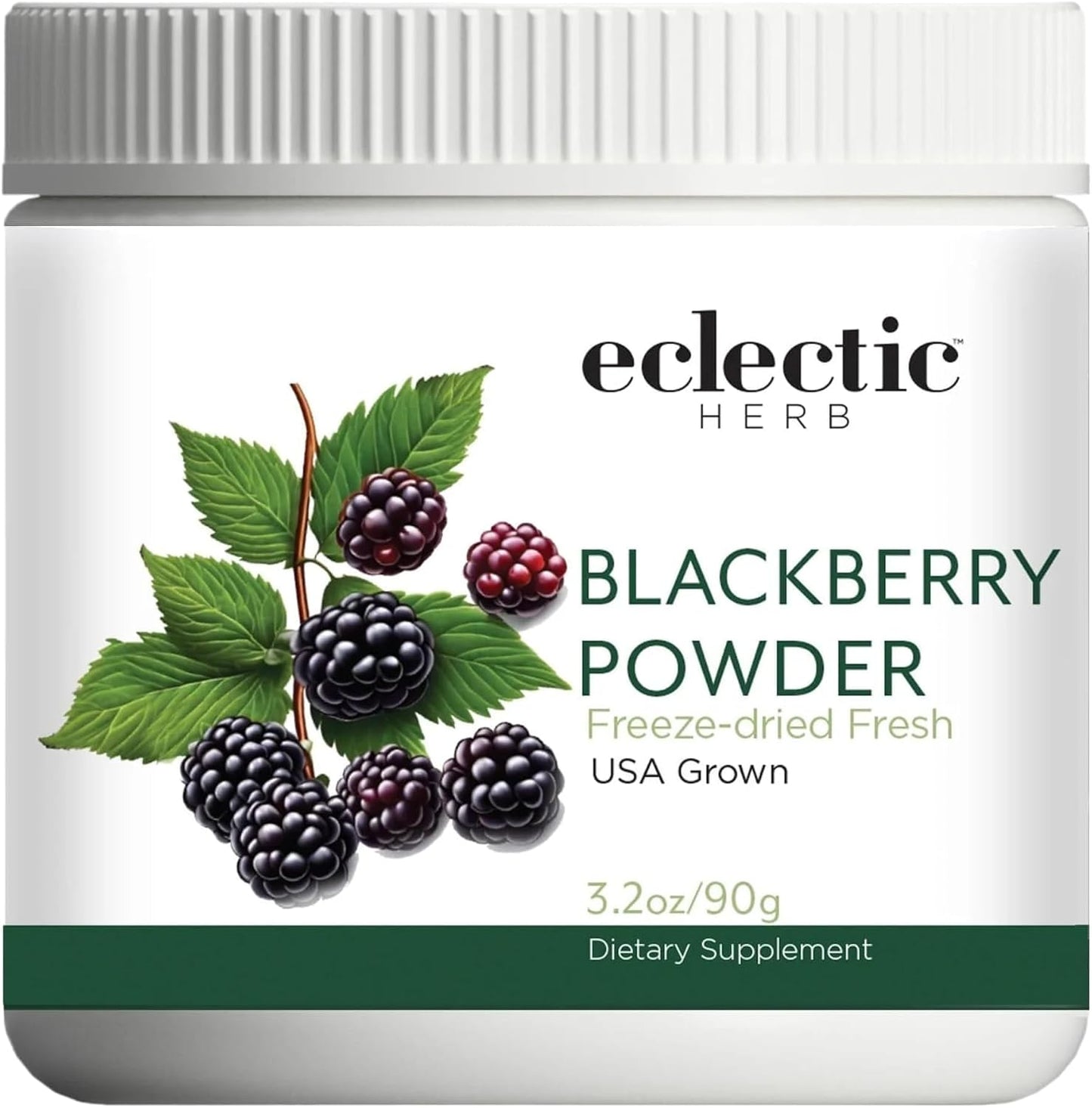 Eclectic Herb BlackBerry Powder - Freeze-Dried Superfood Supplement (91 g) - görsel 1