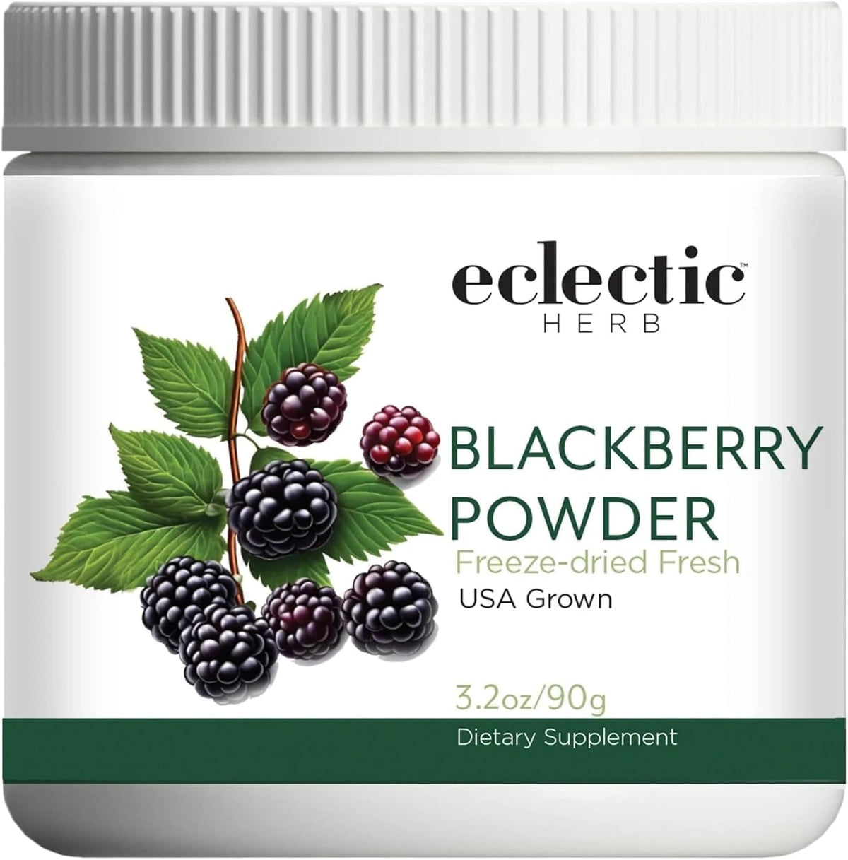 Eclectic Herb BlackBerry Powder - Freeze-Dried Superfood Supplement (91 g) - görsel 1