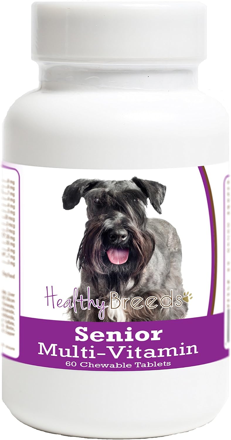 Healthy Breeds Cesky Terrier Senior Dog Multivitamin Tablets, 60 Tablets - görsel 1