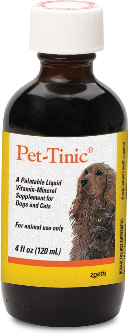 Liquid Vitamin-Mineral Supplement for Dogs & Cats, Beef Liver Flavour, 118 ml