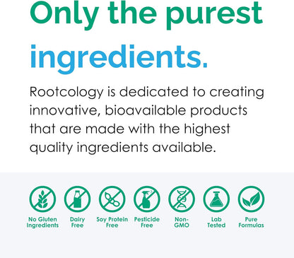 Rootcology by Dr Izabella Wentz | P5P | Active Vitamin B6 to Support Balanced Mood and Healthy Response to Stress | 120 Vegetarian Capsules