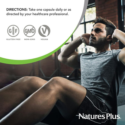 NaturesPlus PRO GABA 500 mg - 60 Capsules