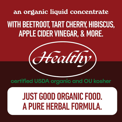 Complete Natural Products Uric Acid Complete - 240ml Liquid Supplement for Uric Acid Cleanse, Kidney Health & Circulation with Apple Cider Vinegar, Tart Cherry & Beet Root