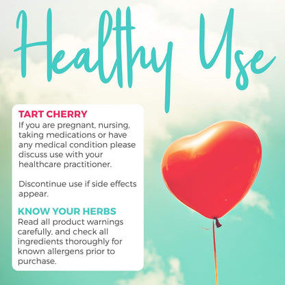 Organic Tart Cherry Capsules - High Strength 500mg 4:1 Extract (60 Capsules)