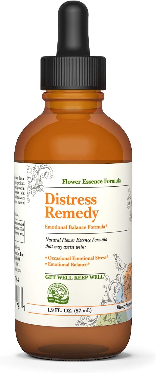 Nature's Sunshine Distress Remedy Flower Essence, 56 ml - görsel 1