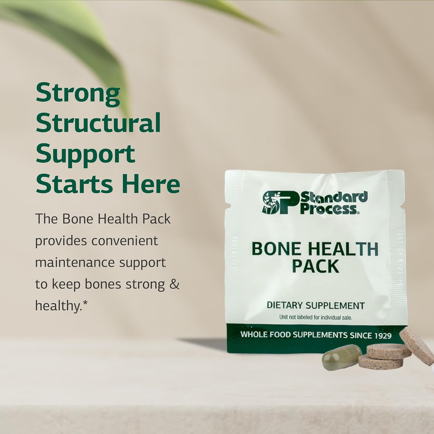 Standard Process Bone Health Pack - 60 Packs (60 Servings) - görsel 3
