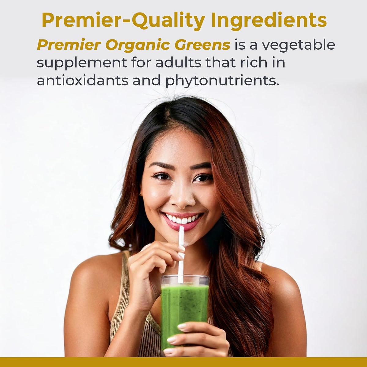 Premier Research Labs Premier Organic Greens - Super Greens Powder, 10 oz - görsel 3
