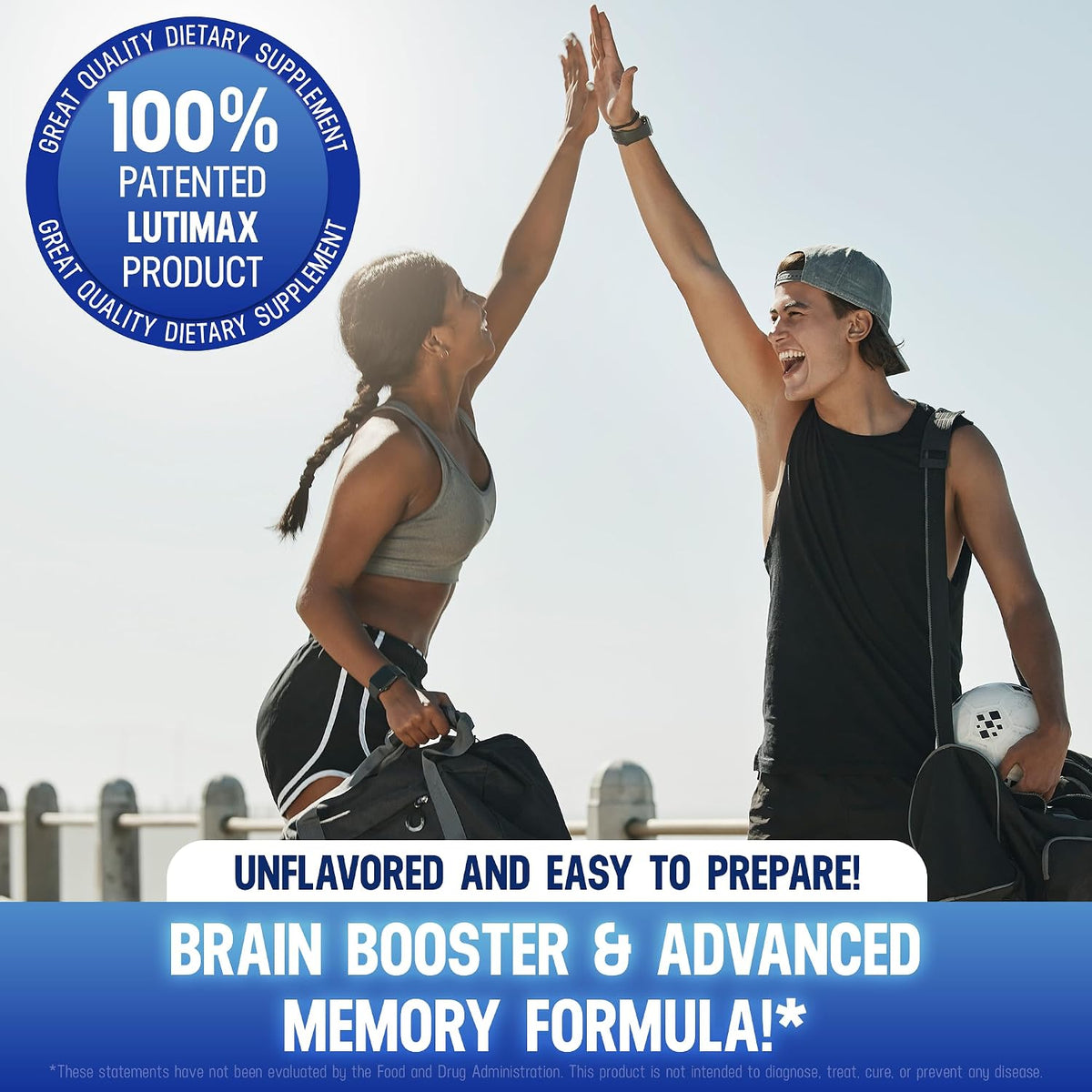 Lutimax Luteolin Complex Powder with Rutin - Nootropic Brain Supplement for Memory, Focus, and Immune Support (100 Servings) - görsel 5