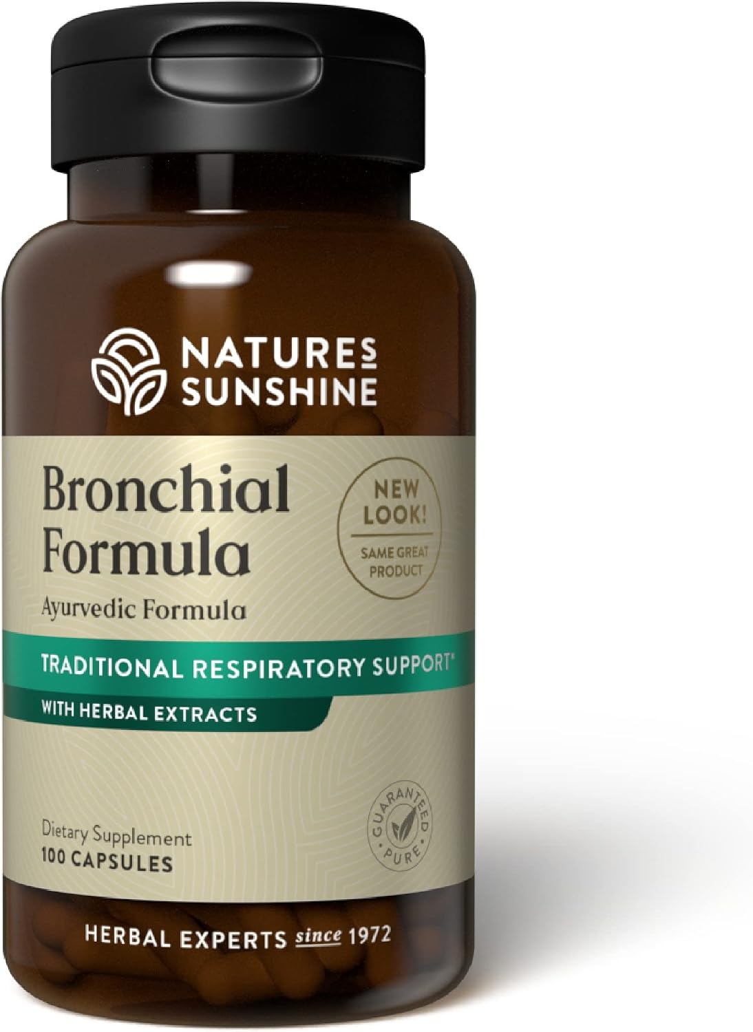 Nature's Sunshine Bronchial Formula – 100 Capsules - görsel 1