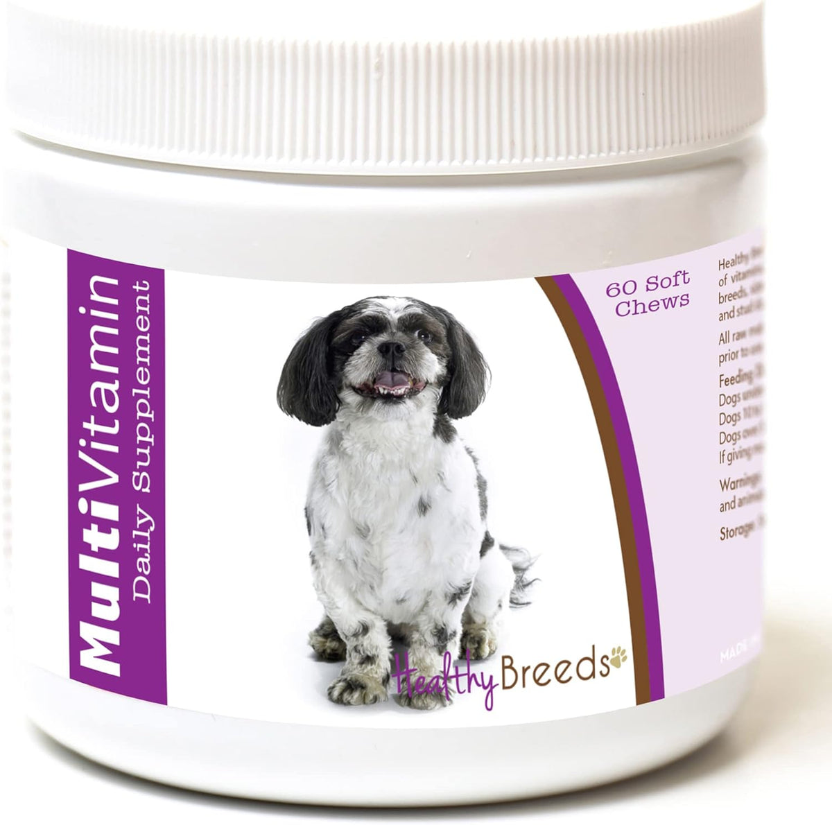 Healthy Breeds Shih-Poo Multivitamin Soft Chews 60 Count - görsel 1