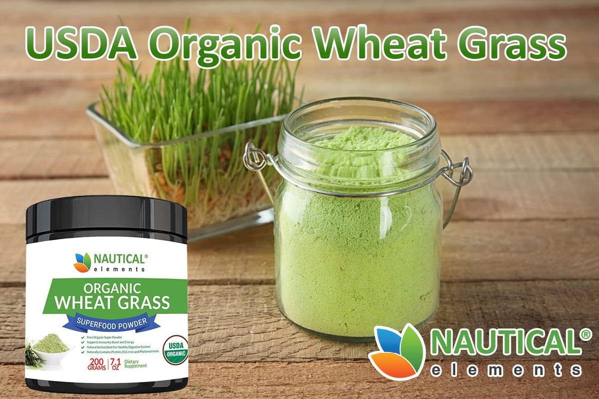 Nautical Elements Organic Wheatgrass Powder - görsel 6