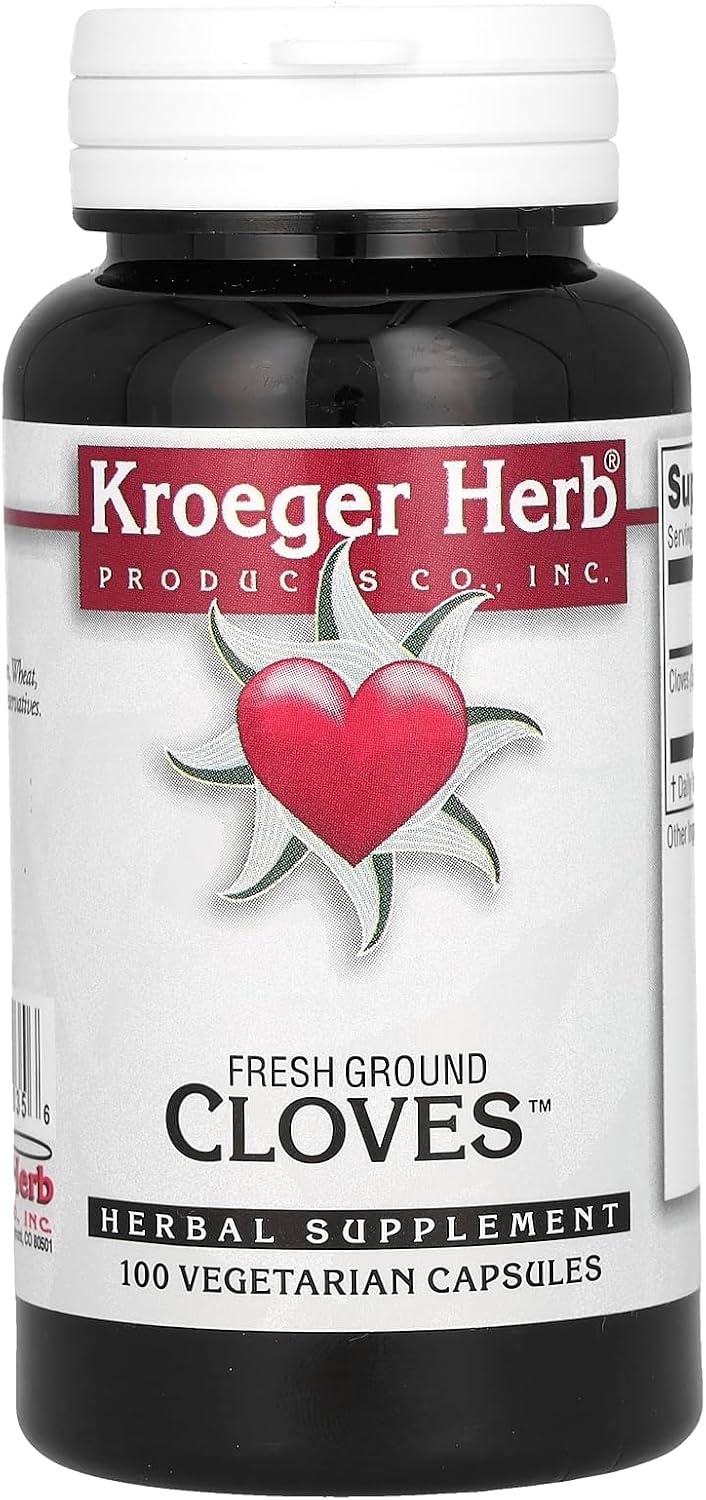 Kroeger Herb Cloves 100 Vcap - görsel 1