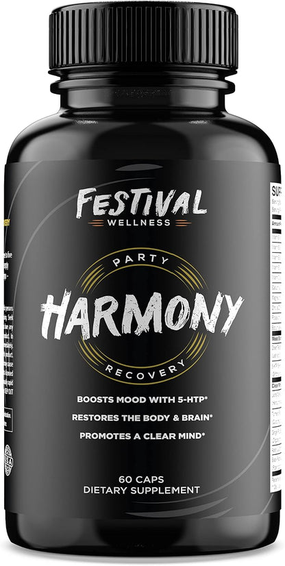 Harmony Festival Recovery: Post-Festival Supplement with 5-HTP and B-Vitamins