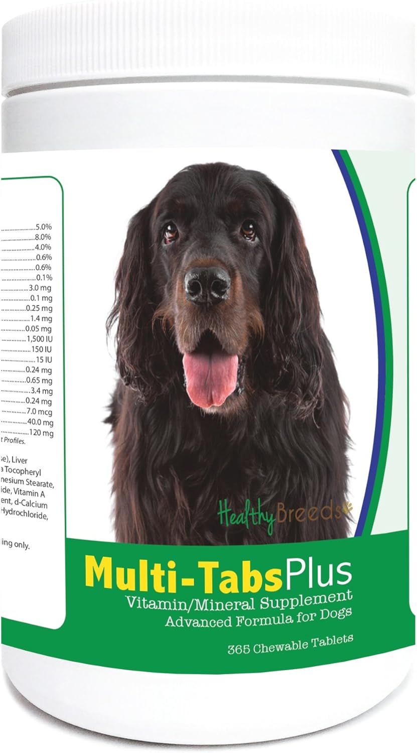 Healthy Breeds Gordon Setter Multi-Tabs Plus Chewable Tablets 365 Count - görsel 1