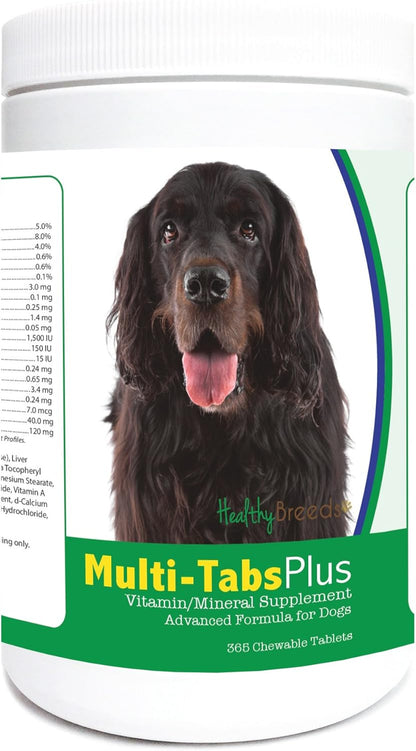 Healthy Breeds Gordon Setter Multi-Tabs Plus Chewable Tablets 365 Count