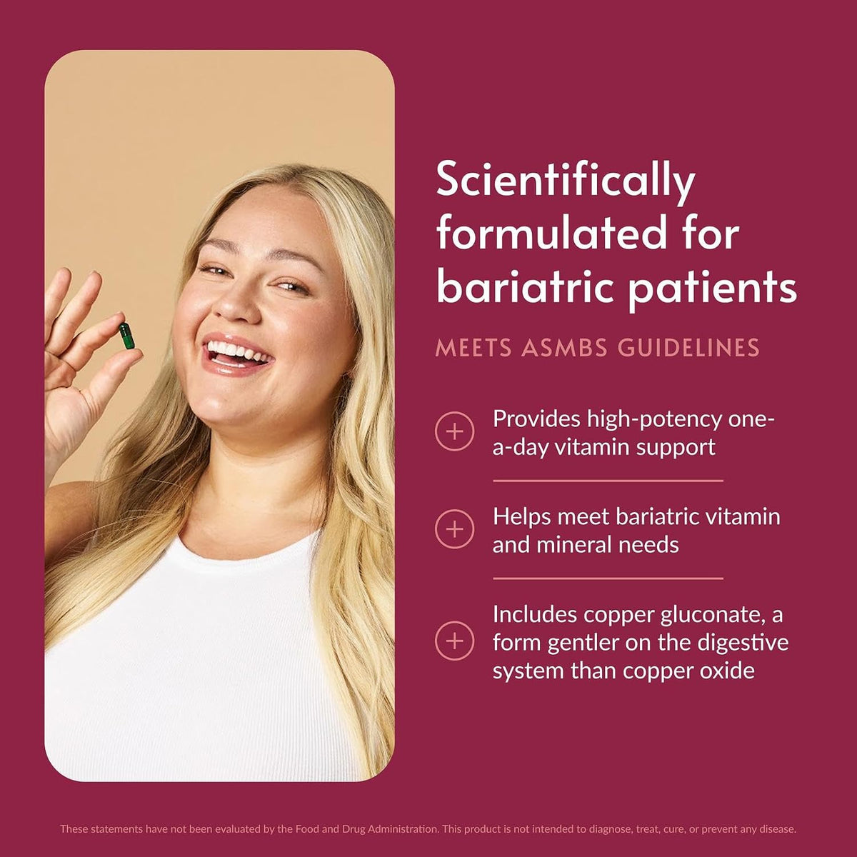 Bariatric Advantage Ultra Solo Without Iron – Once-Daily Multivitamin for Bariatric Patients - görsel 2