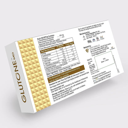 Dalal MD – Glutathione Mouth-Dissolving Tablets | Setria L-Glutathione 100mg | 30 Orange-Flavoured Tablets