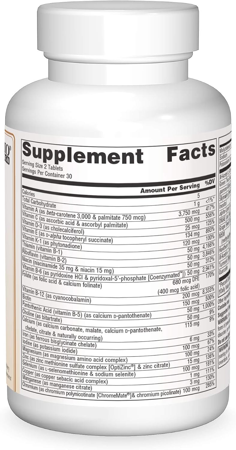 Source Naturals Life Force Multiple Daily Multivitamin - görsel 3