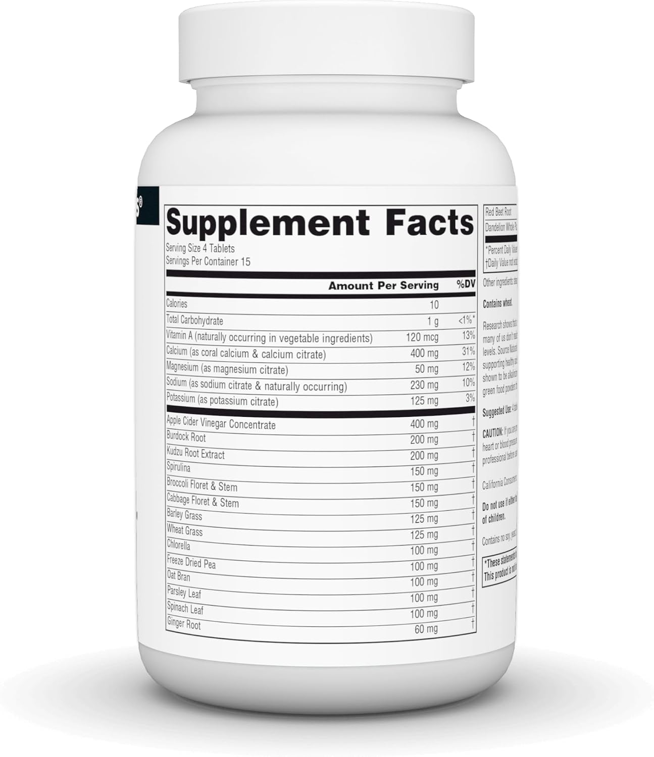 Source Naturals Alkaline Balance – pH Support Food Supplement, 60 Tablets - görsel 3