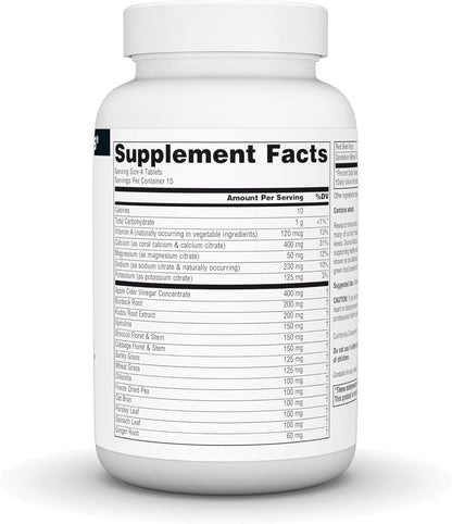 Source Naturals Alkaline Balance – pH Support Food Supplement, 60 Tablets
