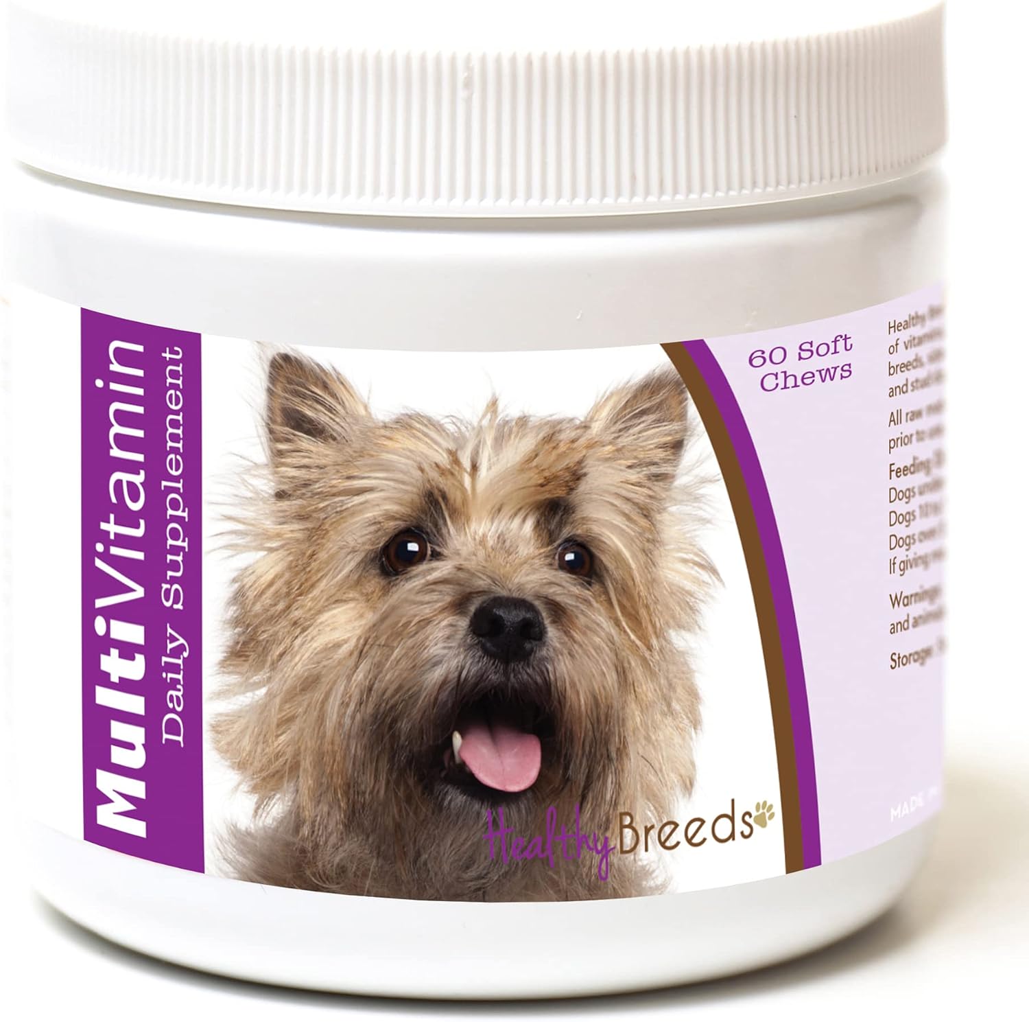 Healthy Breeds Cairn Terrier Multivitamin Soft Chews (60 Count) - görsel 1