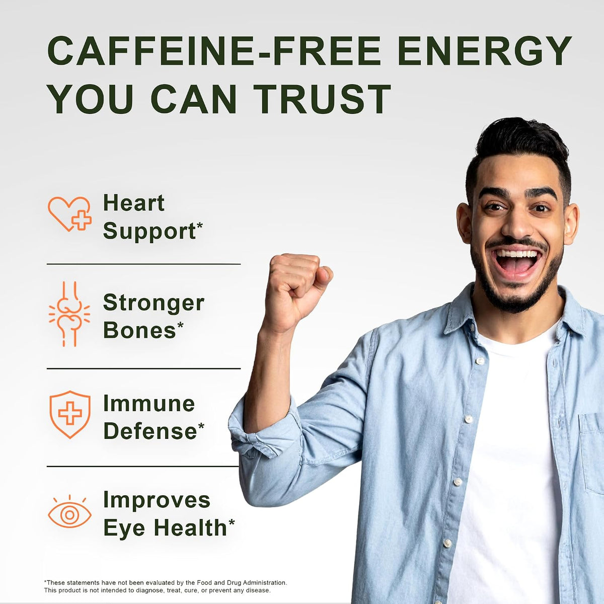 Noor Vitamins Energy+ Multivitamin; Halal Vitamin for Energy & Immunity, 26 Vitamins & Minerals, Black Seed, Dates, Honey, Gelatine Free, 2 Month Supply - görsel 4