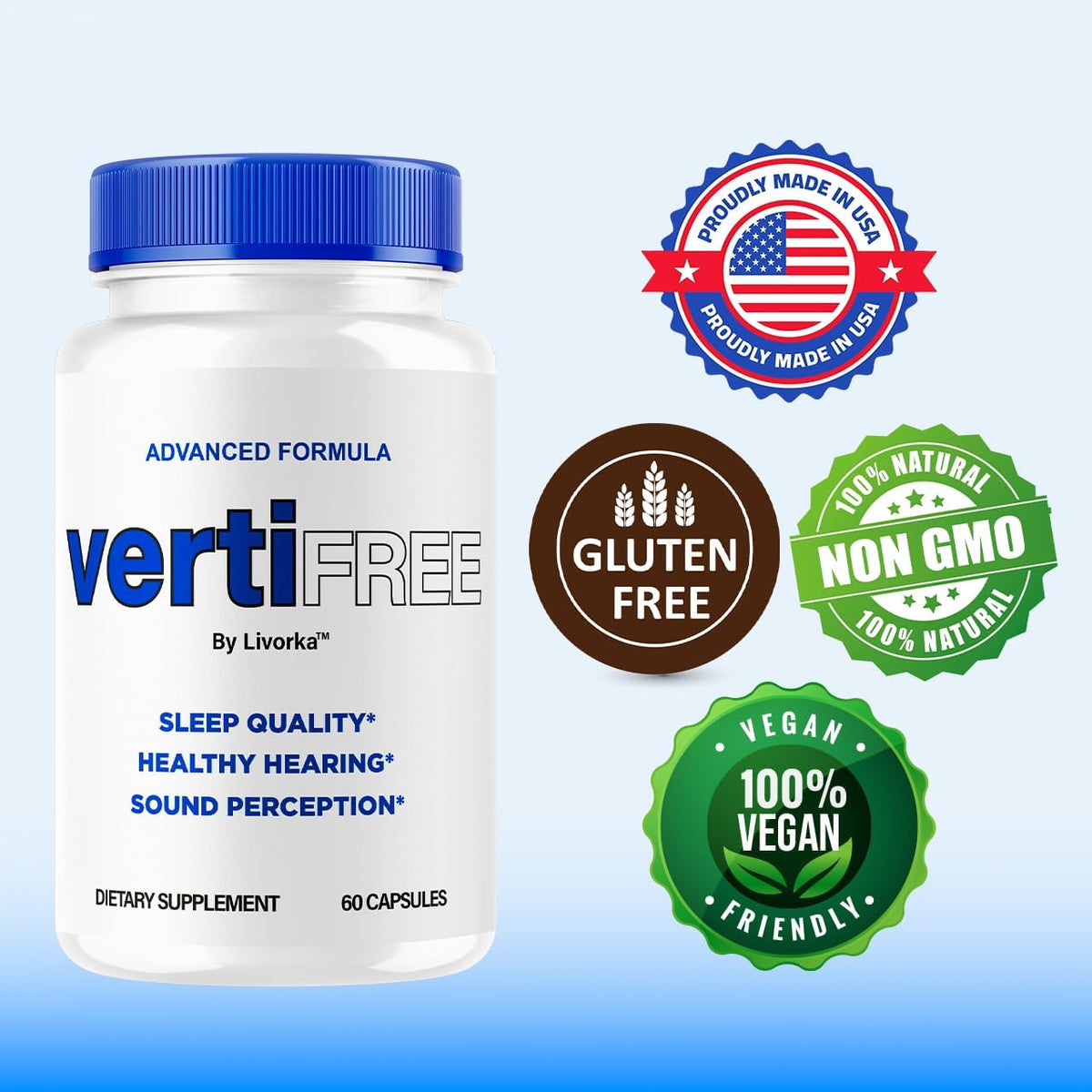 VertiFree Capsules – Original Food Supplement, 60 Capsules - görsel 5