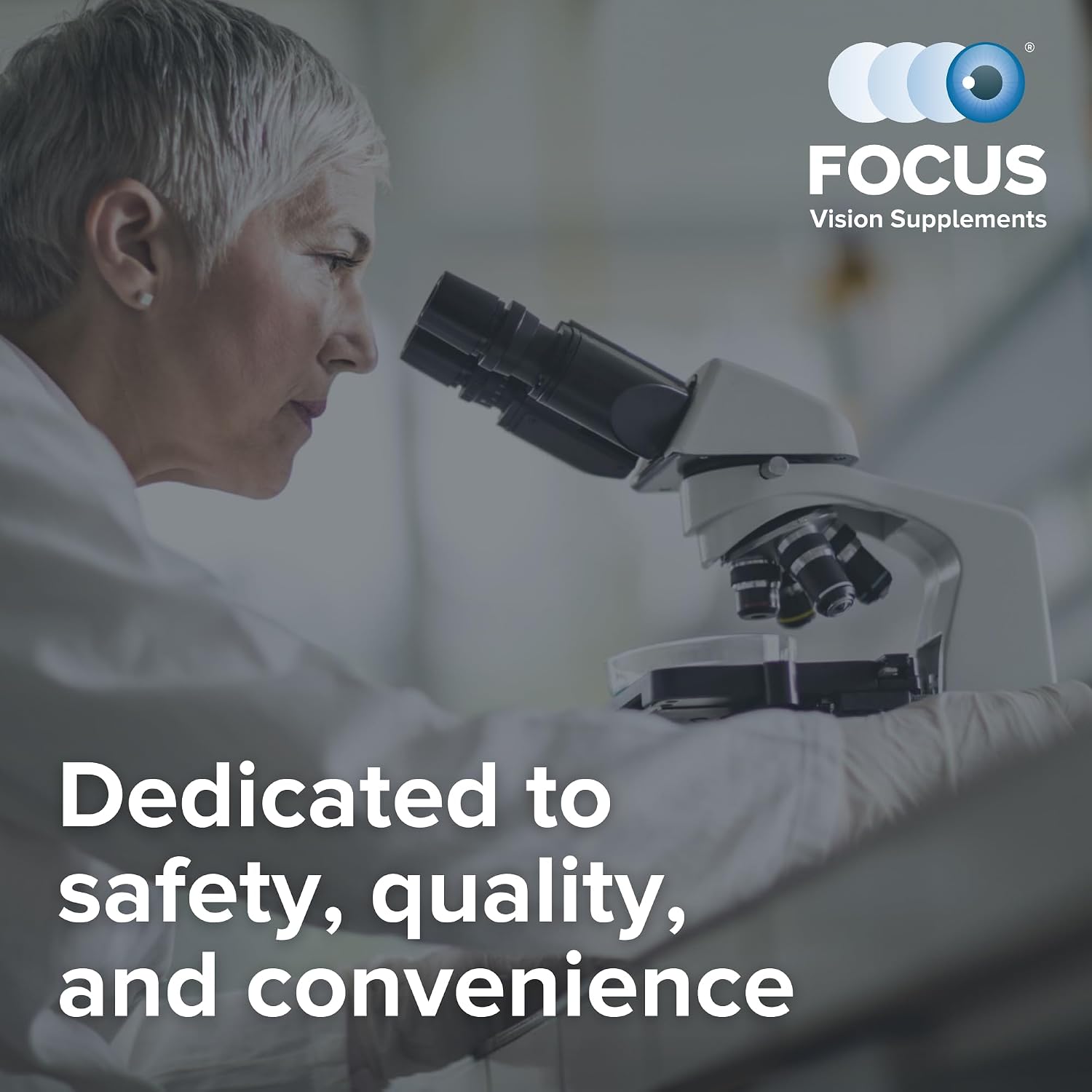 Focus Select AREDS2 Eye Vitamin & Mineral Supplement - Low Zinc Formula (60 Softgels) - görsel 6