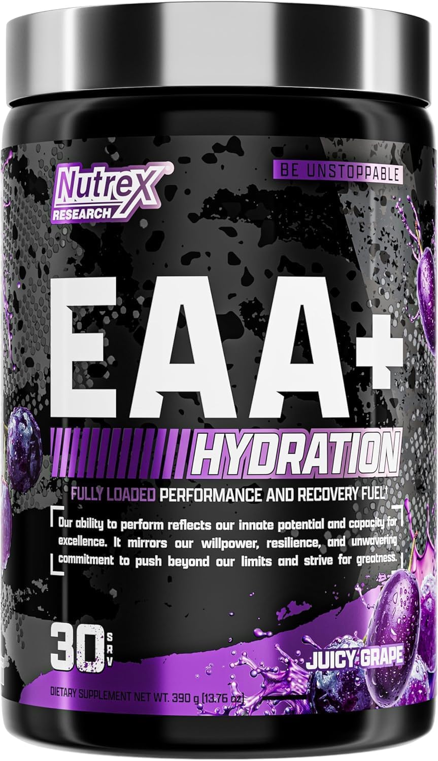 Nutrex Research EAA Hydration - 8g EAAs + BCAAs with Electrolytes, Mango, 30 Servings - görsel 10