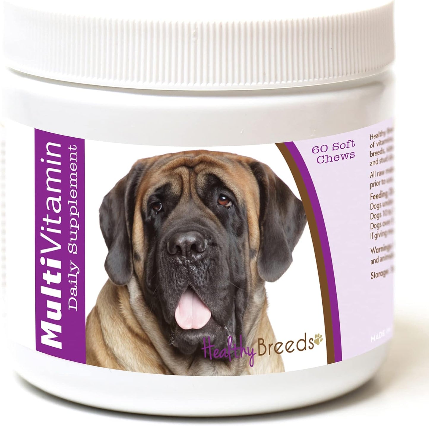 Healthy Breeds Mastiff Multivitamin Soft Chews - 60 Soft Chews - görsel 1