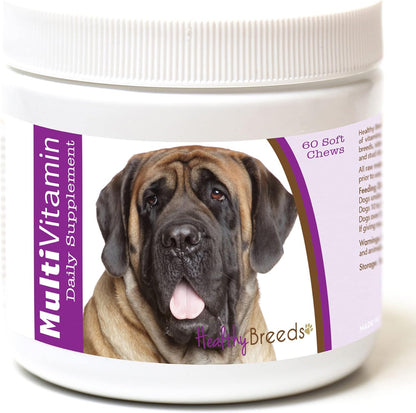 Healthy Breeds Mastiff Multivitamin Soft Chews - 60 Soft Chews