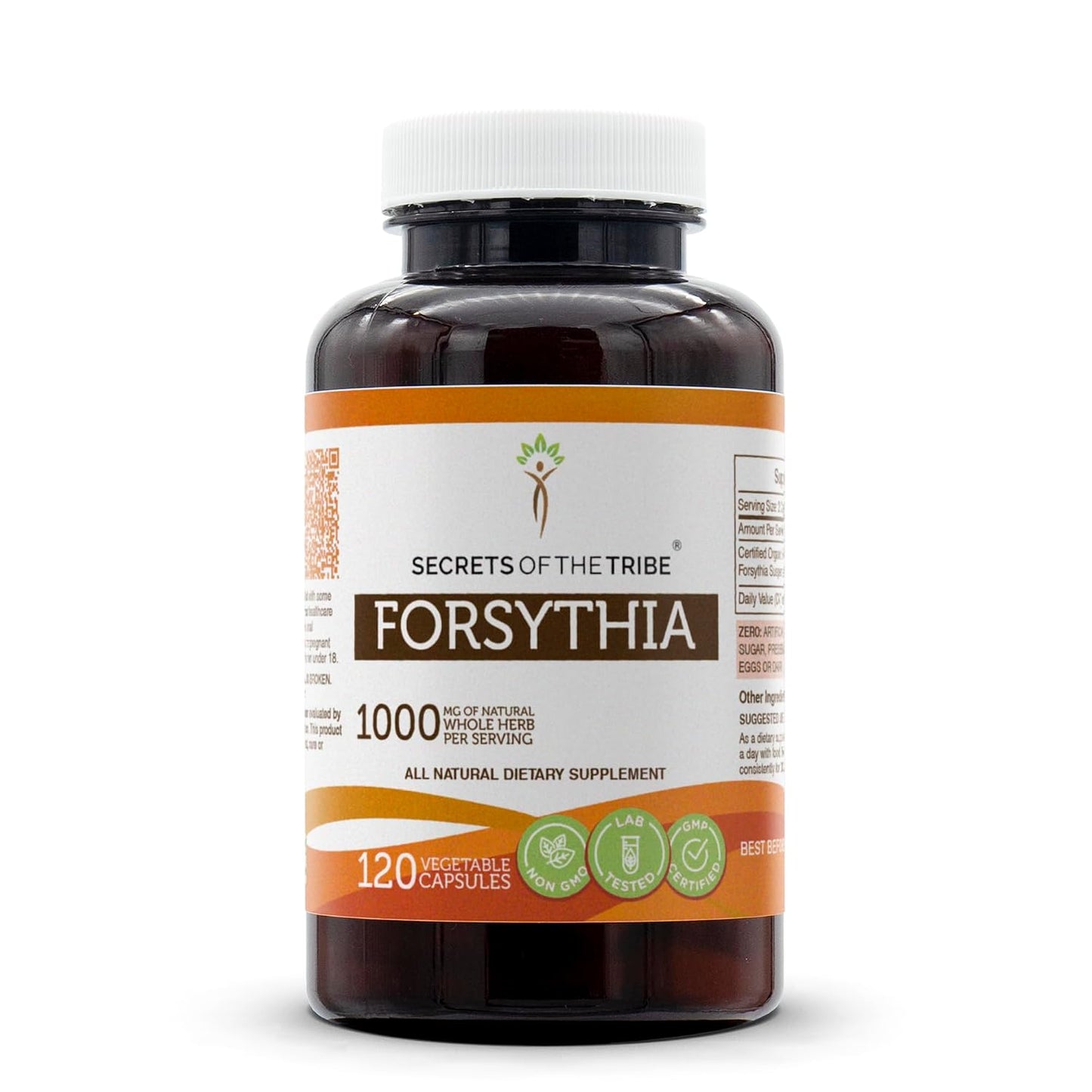 Secrets of the Tribe Forsythia 60 Capsules, Made with Vegetable Capsules and Lian Qiao, Forsythia Suspensa Dried Fruit (60 Capsules) - görsel 5