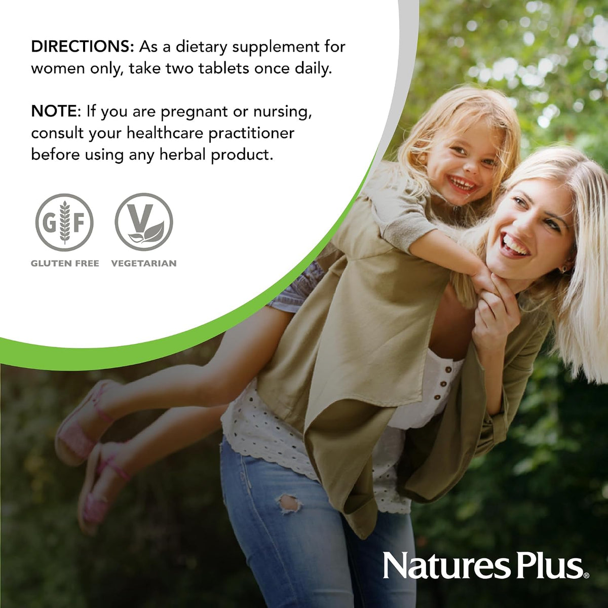Nature's Plus Source of Life Women - Whole Food Multivitamin with Iron & Lutein - 60 Tablets - görsel 7