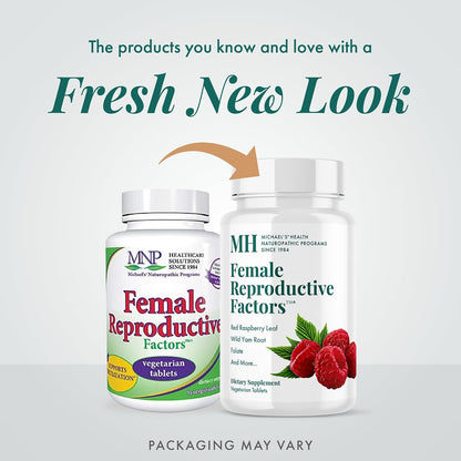 Michael's Health Naturopathic Programmes Male & Female Reproductive Factors Couples' Pack - 60 Vegetarian Tablets Each - Conception Support