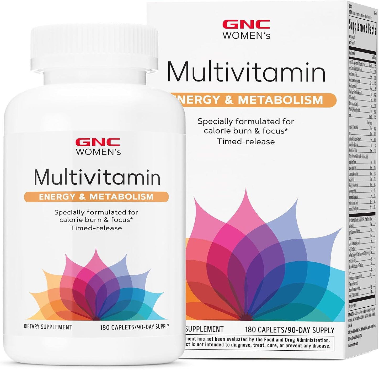GNC Women’s Energy and Metabolism Multivitamin - 90 Caplets - görsel 8