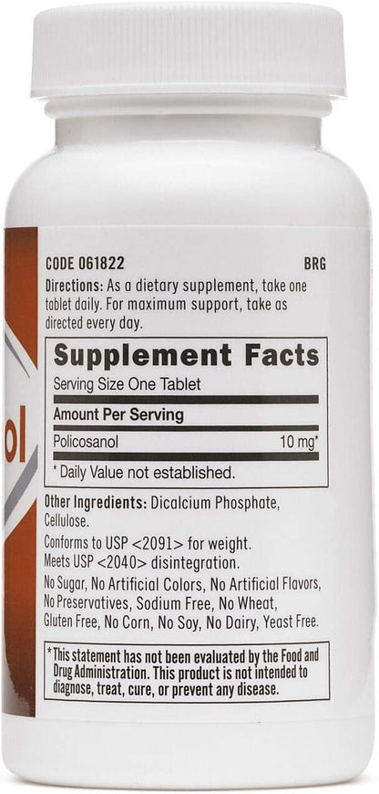 GNC Policosanol 10 mg – 60 Tablets