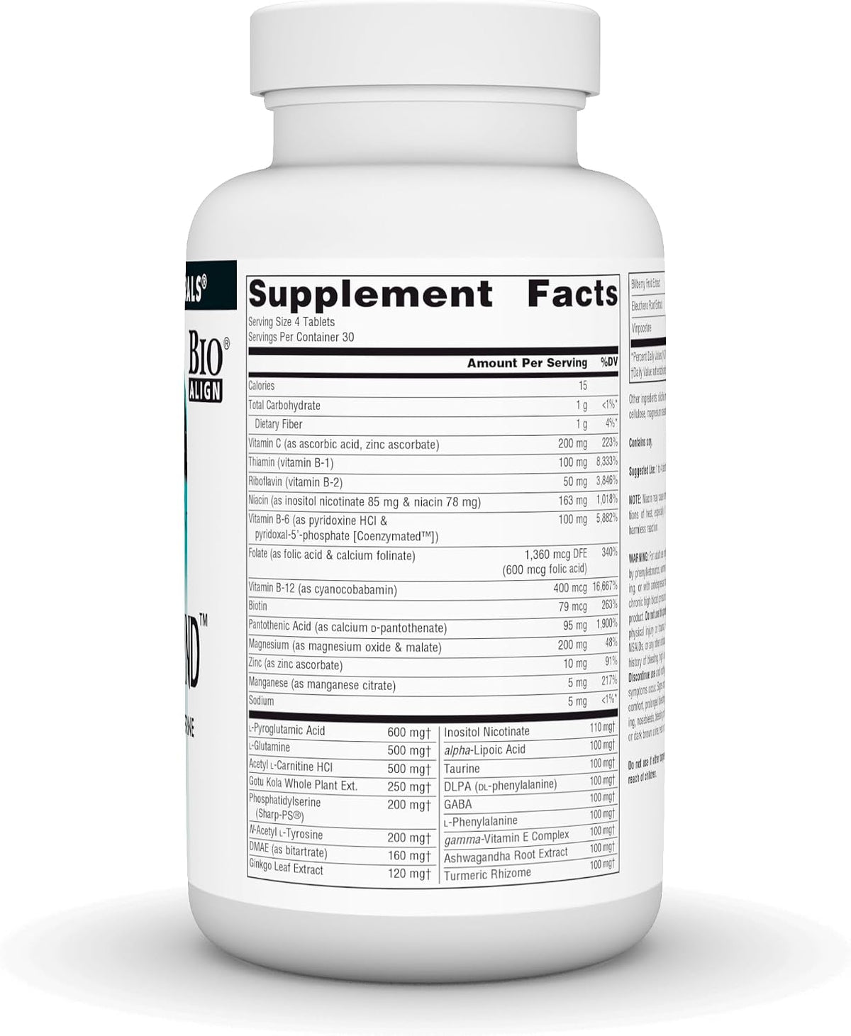 Source Naturals Higher Mind with Phosphatidylserine - 120 Tablets - görsel 2