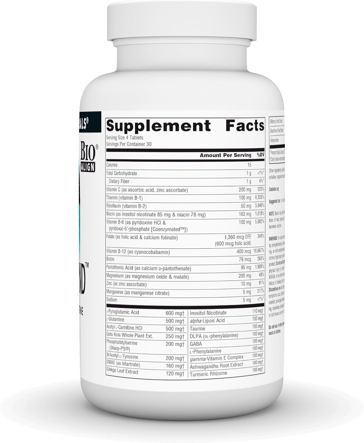 Source Naturals Higher Mind with Phosphatidylserine - 120 Tablets - görsel 2