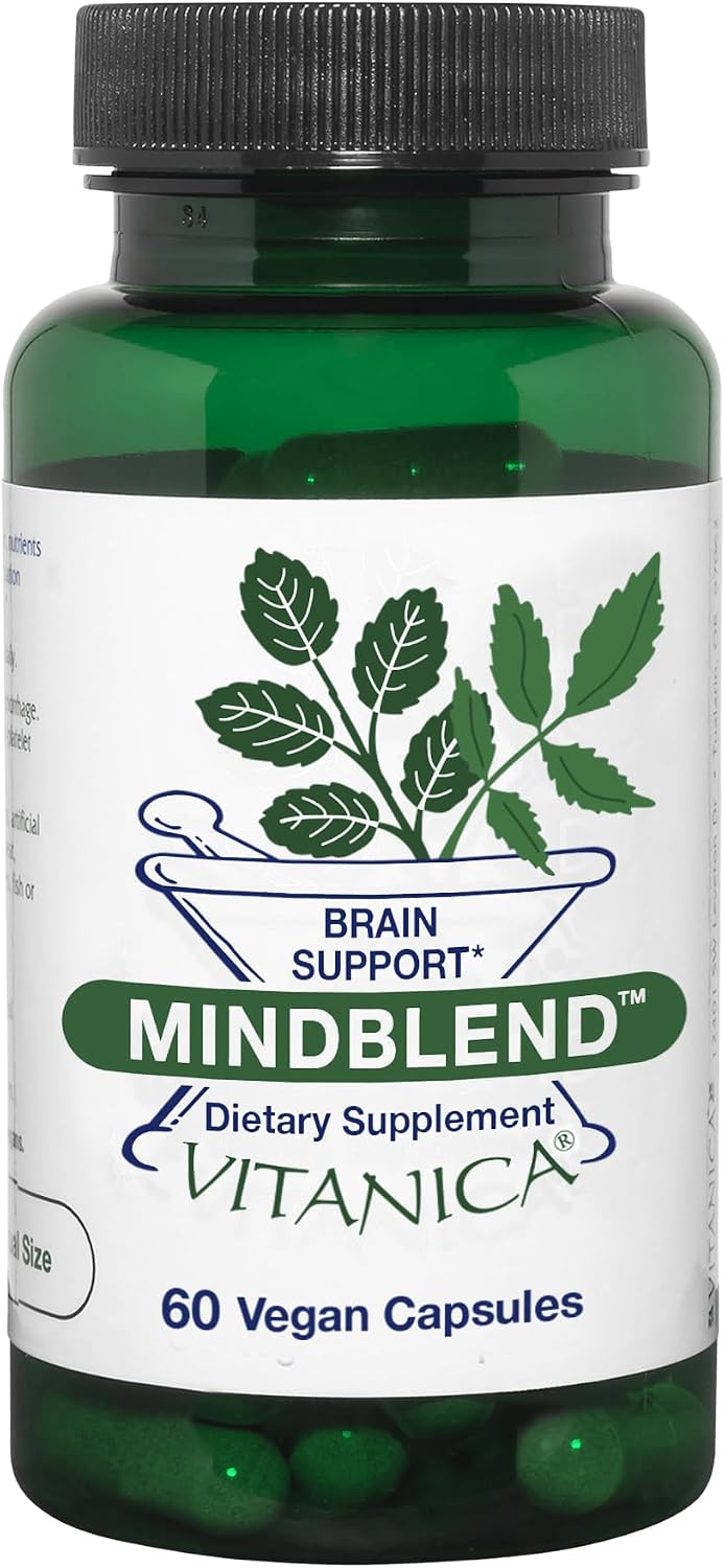 Vitanica MindBlend Brain Support, Vegan, 60 Capsules - görsel 8