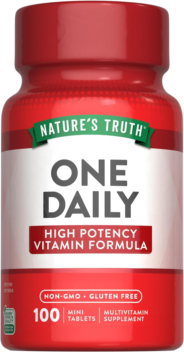 Nature's Truth One Daily Multivitamin - 100 Mini Tablets - görsel 1