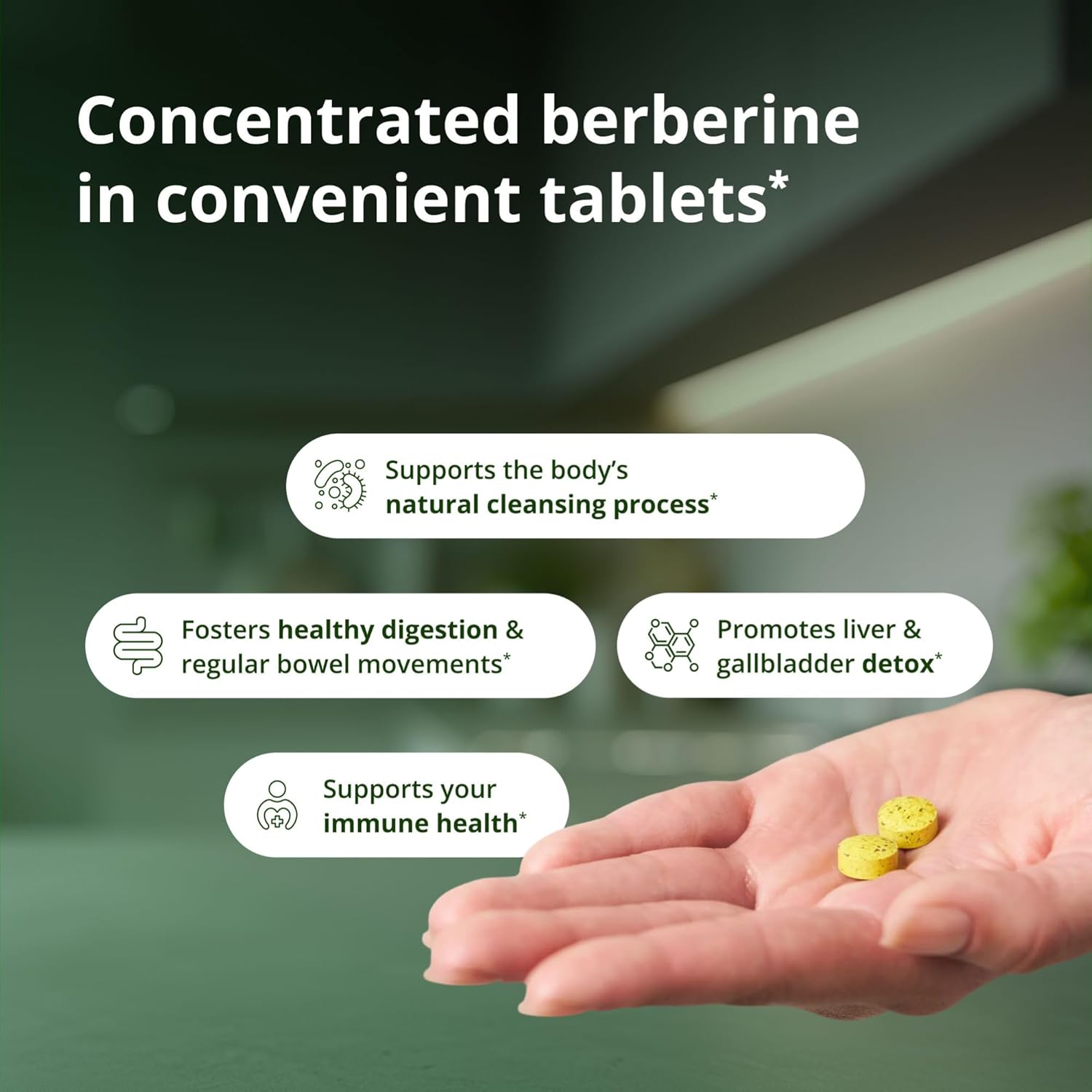 Metagenics CandiBactin-BR – Concentrated Berberine for Intestinal Support – 90 Tablets - görsel 3