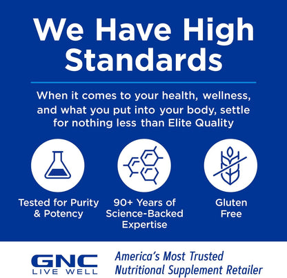 GNC Vitamin B12 2500mcg Supplement, Essential for Carbohydrate Metabolism and Energy Production, 60 Chewable Tablets