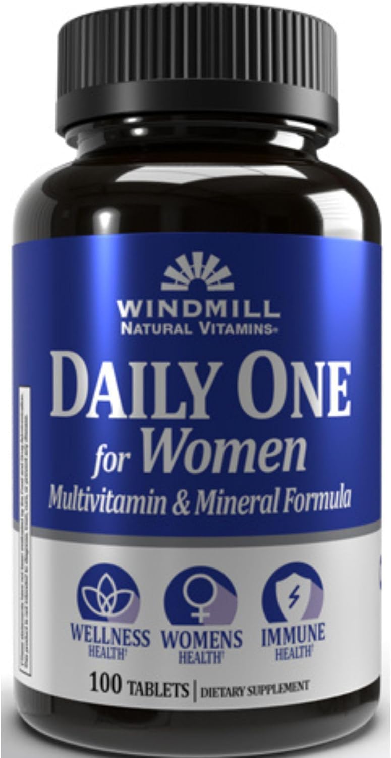 Windmill Health Formula Daily Vitamin Tablets for Women - 100 Tablets (Pack of 3) - görsel 2