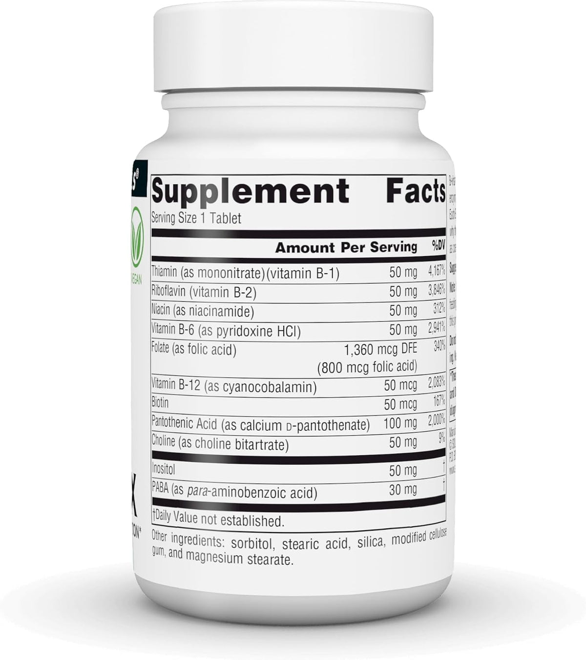 Source Naturals B-50 Complex, 50 mg - 50 Tablets - görsel 3