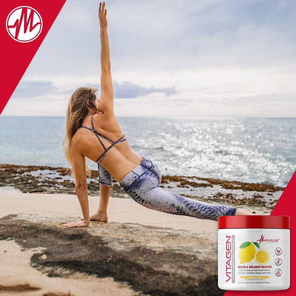 Metabolic Nutrition Vitagen, Vitamin Adaptogen Complex, 240g (Lemonade Flavour) - görsel 7