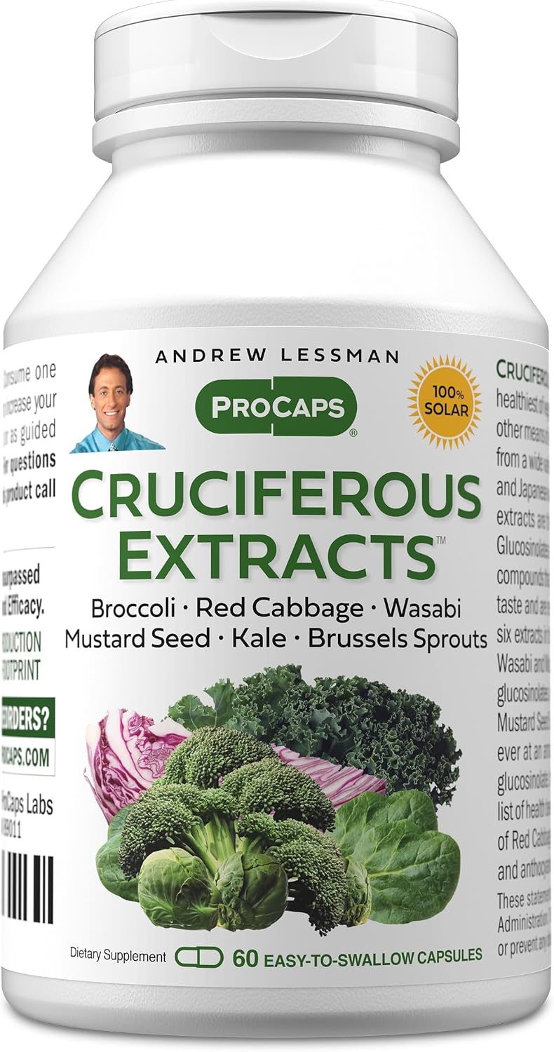 ANDREW LESSMAN Cruciferous Extracts 180 Capsules - görsel 10